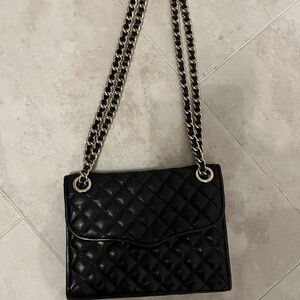 Rebecca Minkoff Black Quilted Shoulder Bag